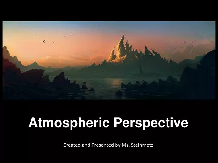 atmospheric perspective