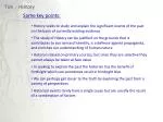 ToK - History - slide 1