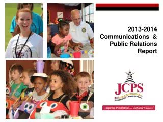 2013-2014 Communications &amp; Public Relations Report