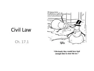 civil law