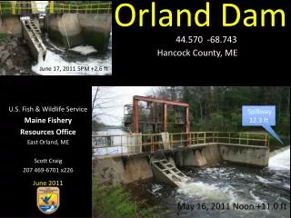 Orland Dam