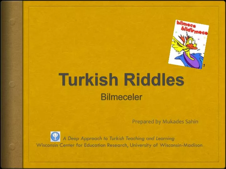 turkish riddles
