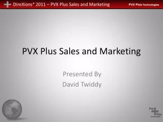 PVX Plus Sales and Marketing