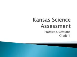 Kansas Science Assessment