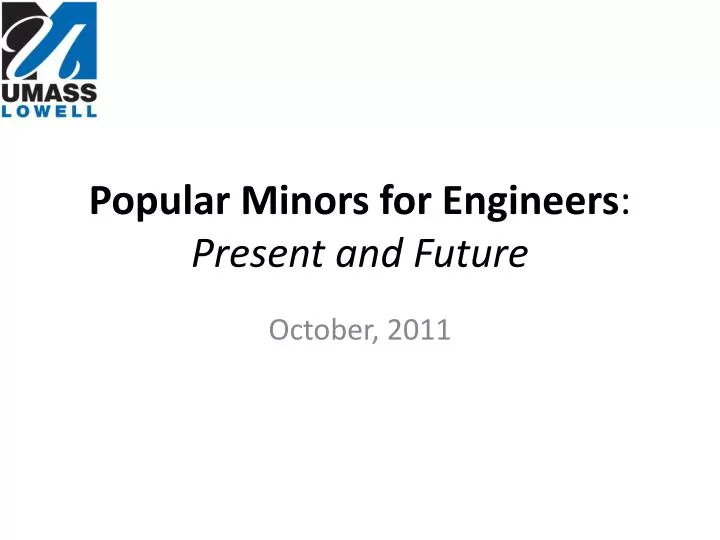 popular minors for engineers present and future
