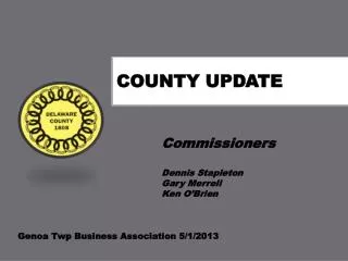 County Update