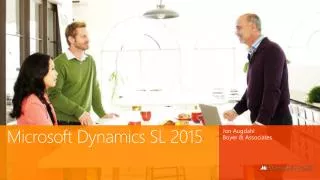 Microsoft Dynamics SL 2015