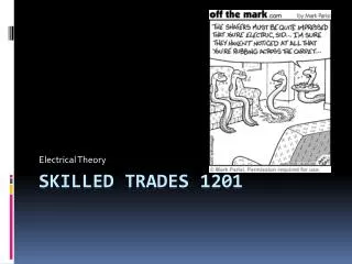 Skilled Trades 1201