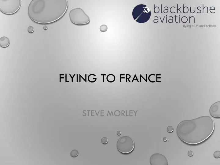 flying to france