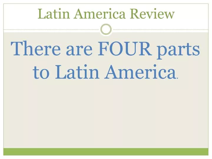 latin america review