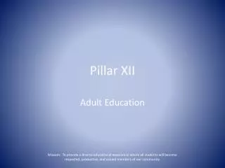 Pillar XII
