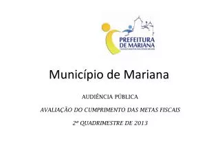munic pio de mariana