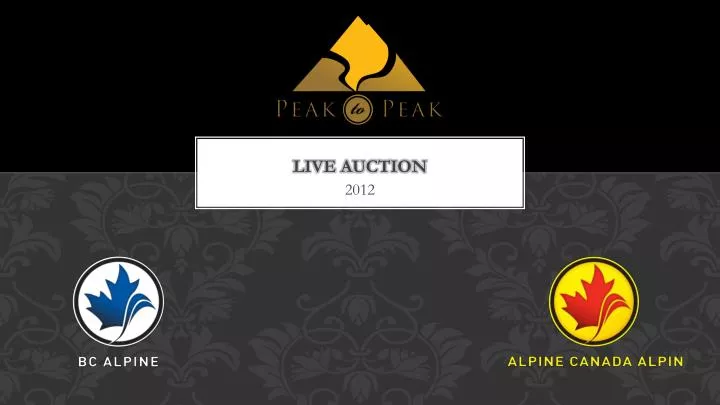 live auction
