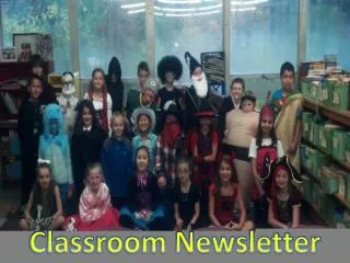 Classroom Newsletter