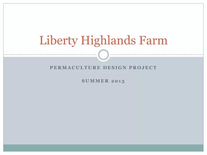 liberty highlands farm