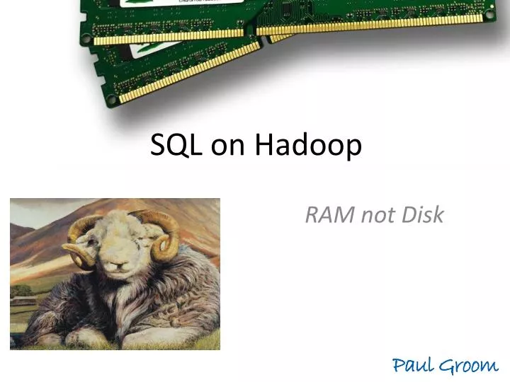 sql on hadoop