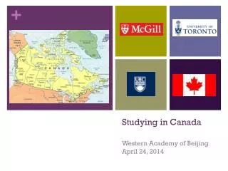 Studying in Canada