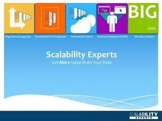 Scalability Experts Get More Value from Your Data