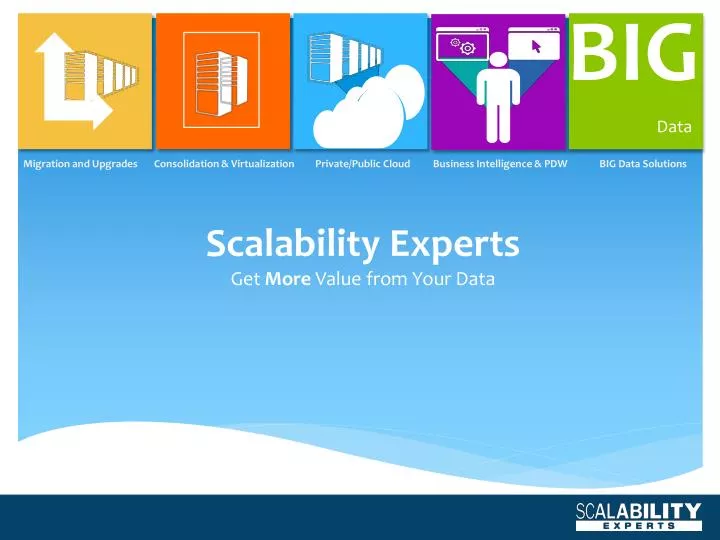 scalability experts get more value from your data