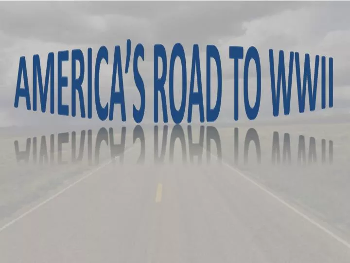 america s road to wwii