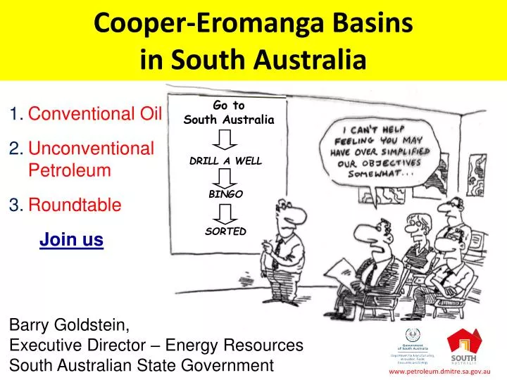 cooper eromanga basins in south australia
