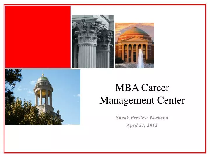 mba career management center