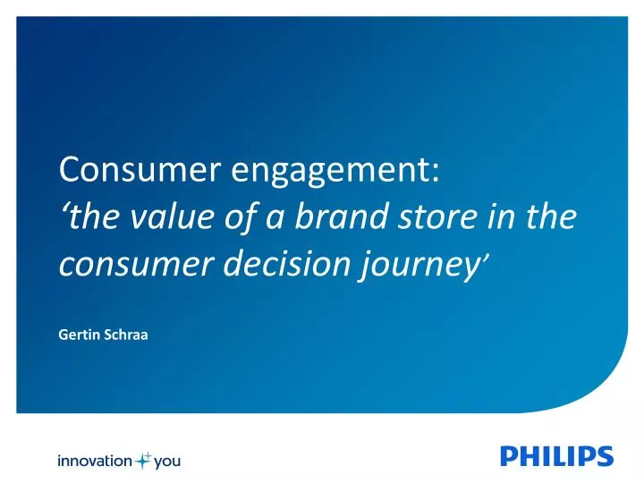 consumer engagement the value of a brand store in the consumer decision journey