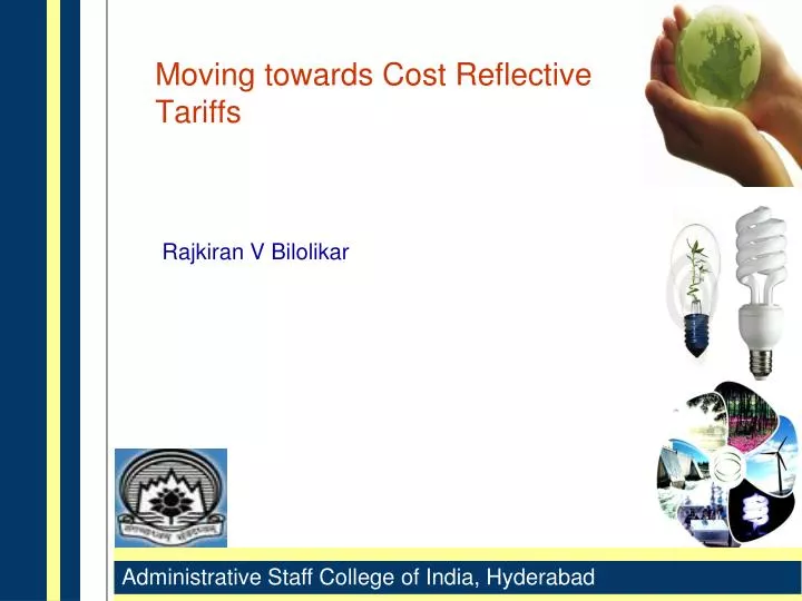 moving towards cost reflective tariffs