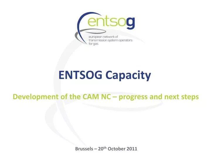 entsog capacity