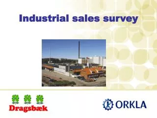 Industrial sales survey