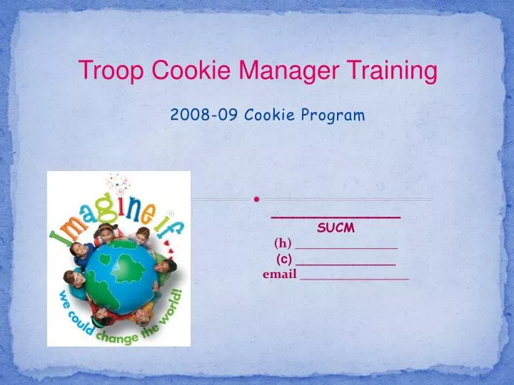 2008 09 cookie program