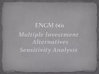 ENGM 661