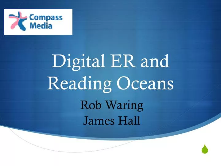 digital er and reading oceans