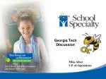 Georgia Tech Discussion - slide 1