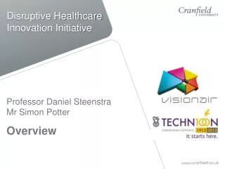 Disruptive Healthcare Innovation Initiative