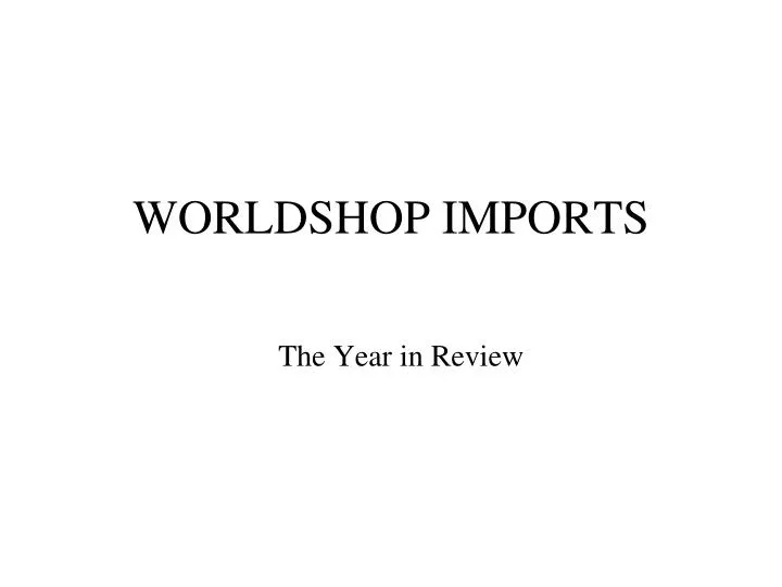 worldshop imports