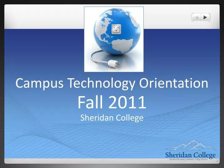 campus technology orientation