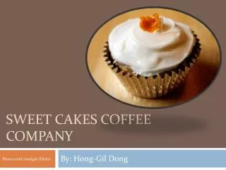 Sweet Cakes coffee company