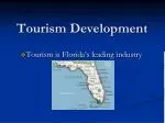 Tourism Development - slide 1