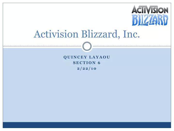activision blizzard inc
