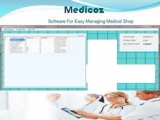 M edicoz Software For Easy Managing Medical Shop