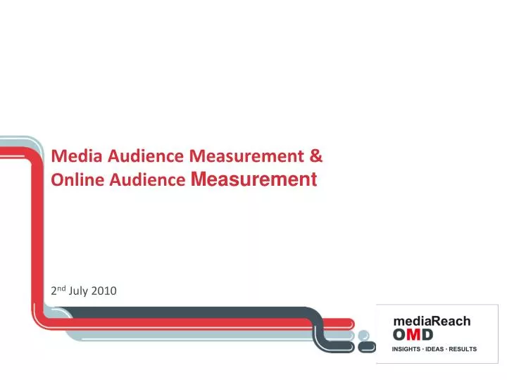 media audience measurement online audience measurement
