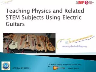 Teaching Physics and Related STEM Subjects Using Electric Guitars