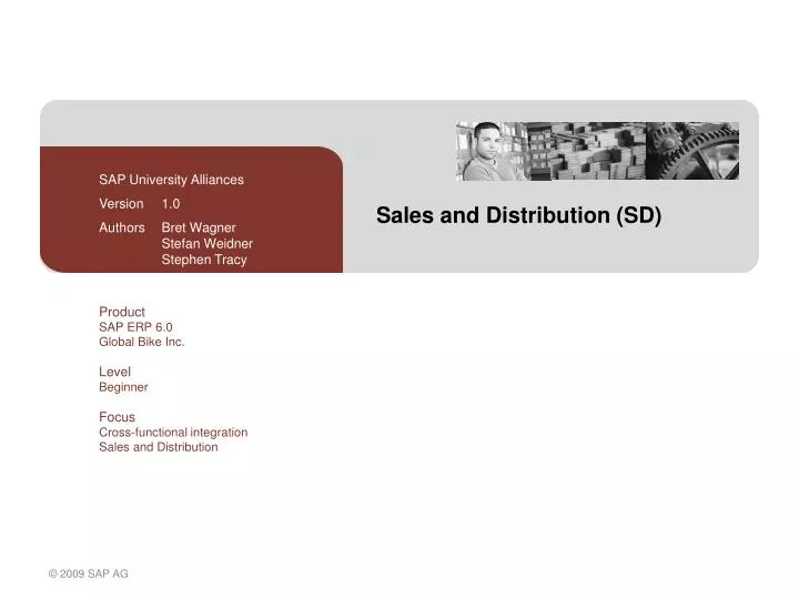 sales and distribution sd