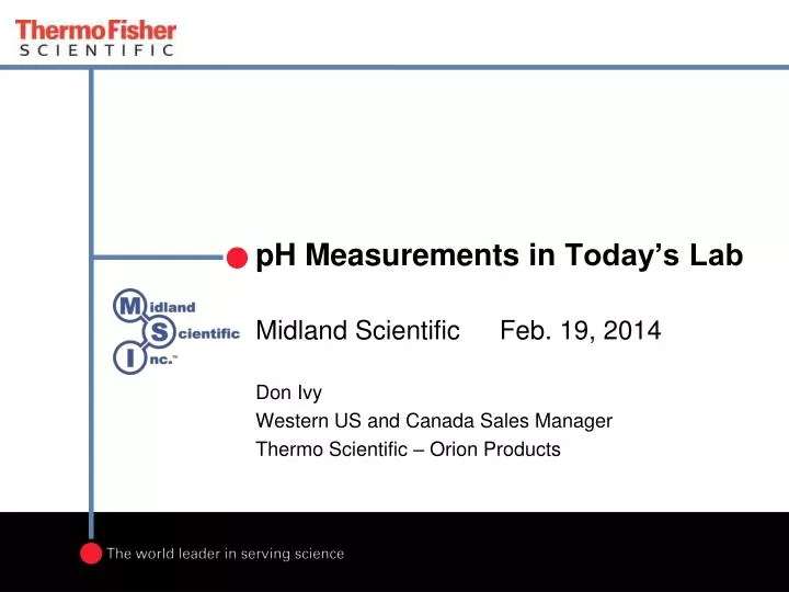 ph measurements in today s lab