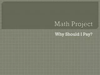 Math Project