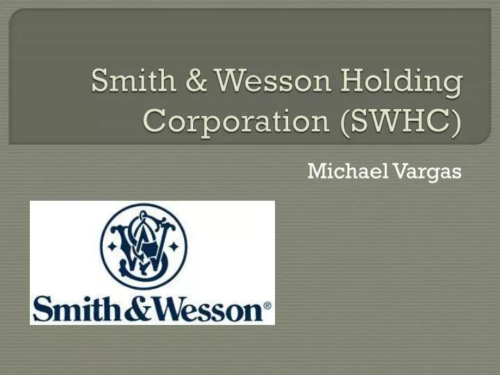 smith wesson holding corporation swhc