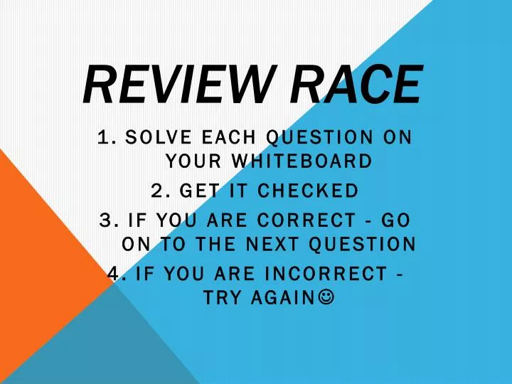 review race