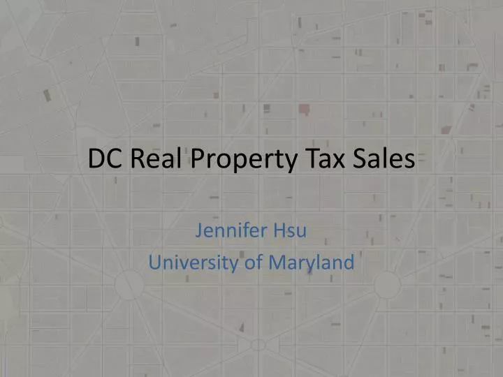 dc real property tax sales
