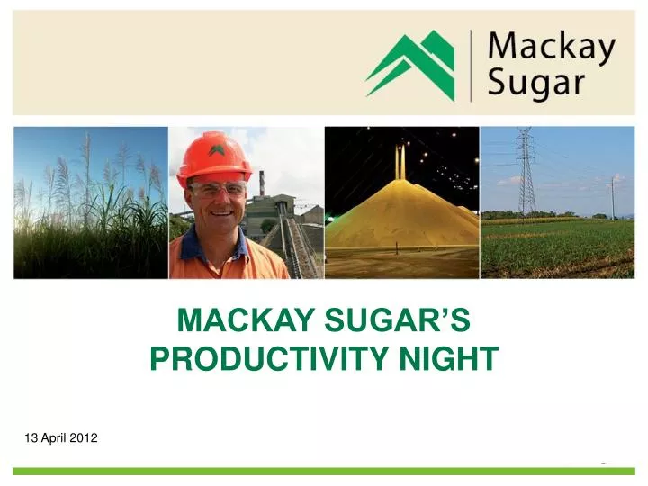 mackay sugar s productivity night